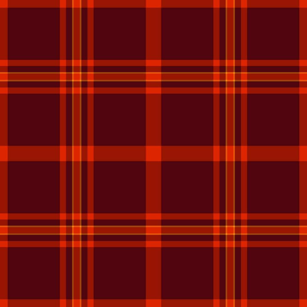 Tartan Textur Plaid von nahtlos Textil- Stoff mit ein prüfen Hintergrund Muster Vektor. vektor