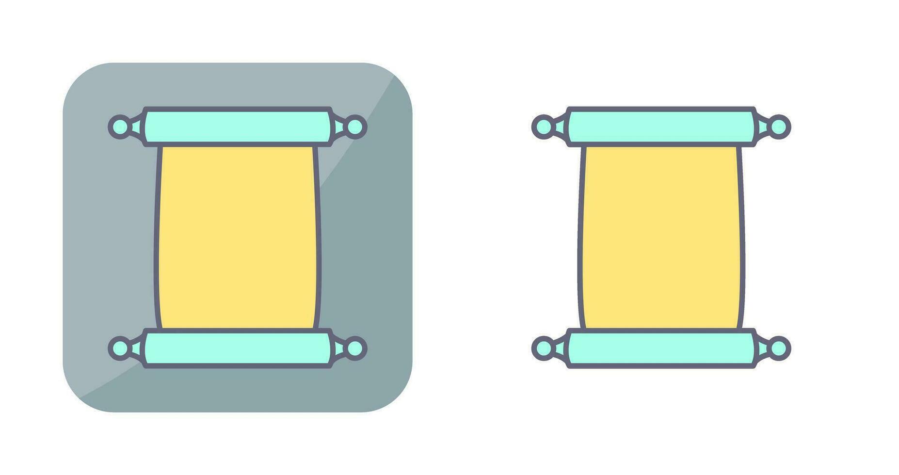 Rolle des Papiervektorsymbols vektor