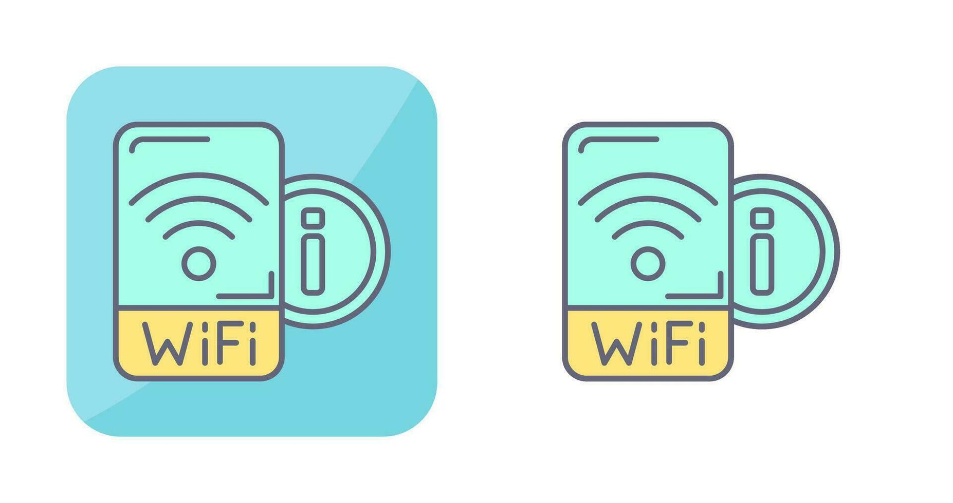 wiFi signal vektor ikon