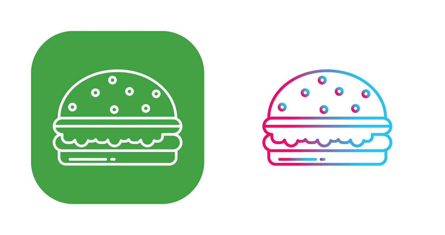 Burger Vektor Icon