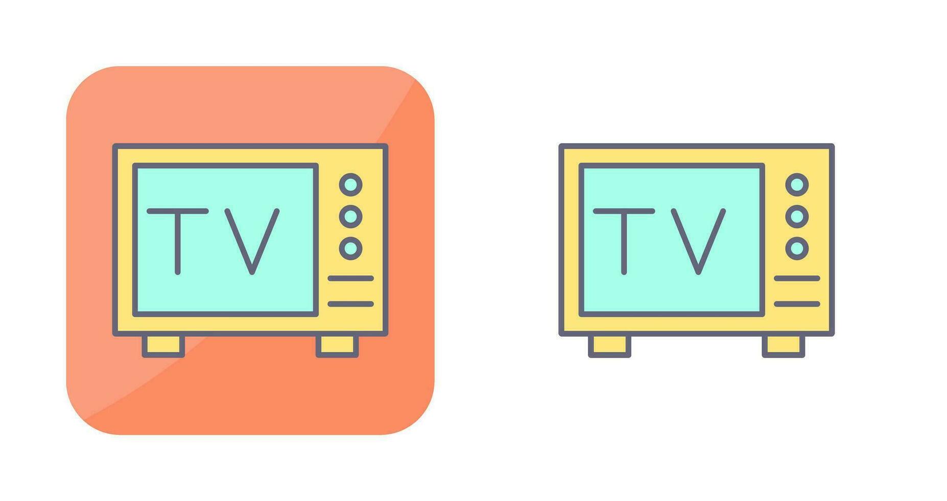 tv vektor ikon