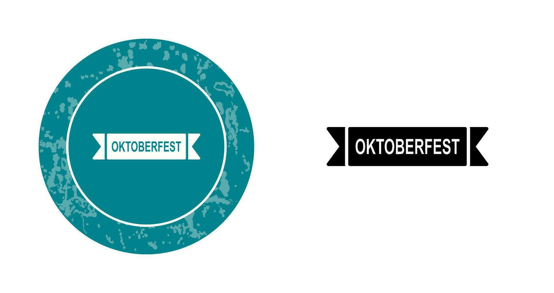 oktoberfest baner vektor ikon