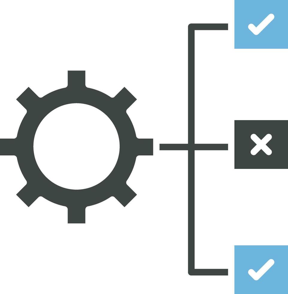 Produktion Prioritäten Symbol Bild. vektor