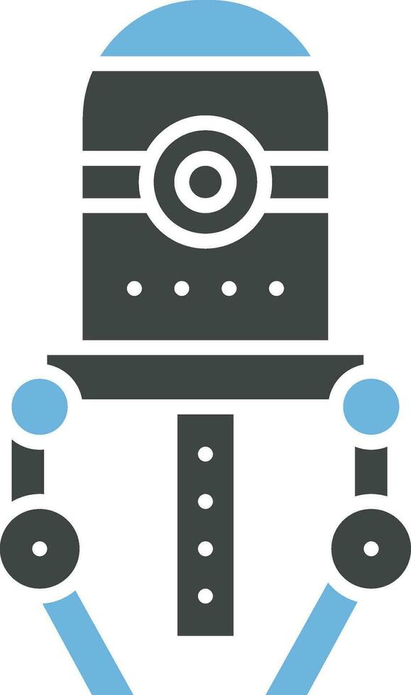 Nanobot Symbol Bild. vektor