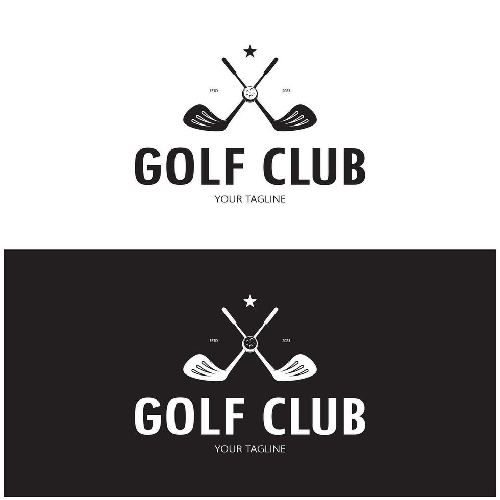 golf boll logotyp, golf design pinne logotyp, logotyp för professionell golf team, golf klubb, turnering, golf Lagra företag, golf kurs, händelse vektor