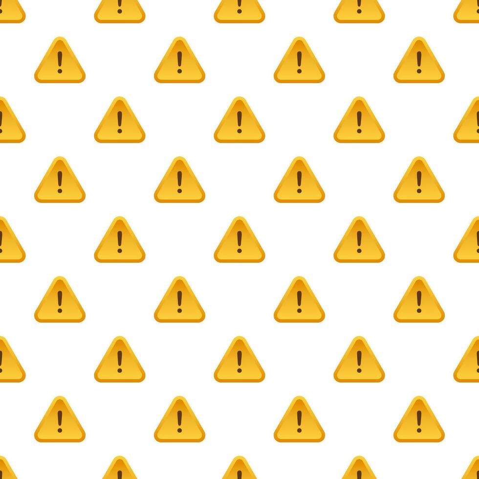 baner med gul lurendrejeri varna mönster. uppmärksamhet tecken. cyber säkerhet ikon. varning varning tecken klistermärke. platt varning symbol. vektor stock illustration