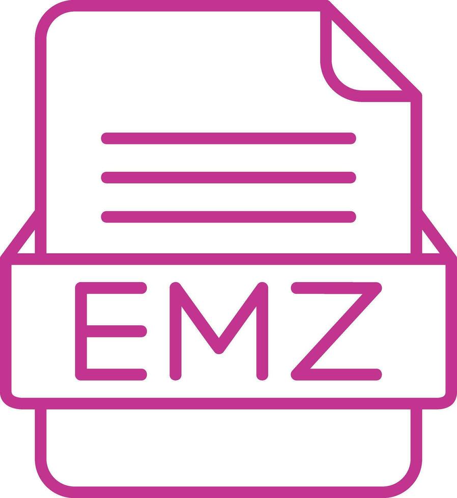 emz Datei Format Vektor Symbol