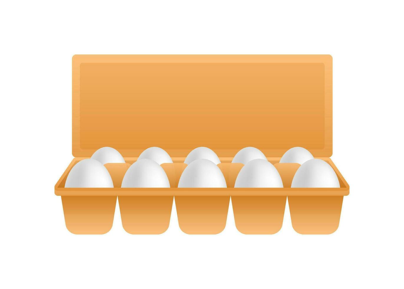 tecknad serie ägg. transparent bakgrund. 3d vektor ikon.