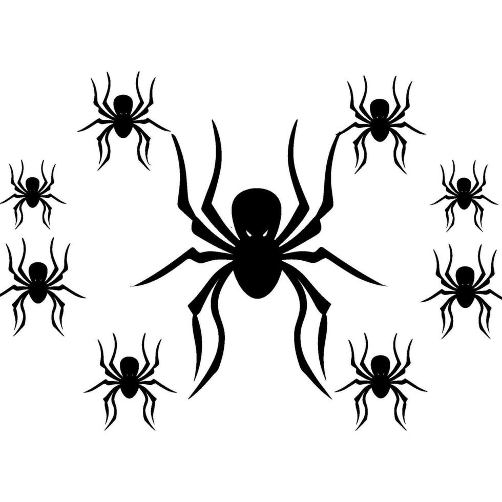 kostenlos Spinnennetz Gliederung schwarz Silhouette, Spinne Netz Gliederung Vektor Clip Art