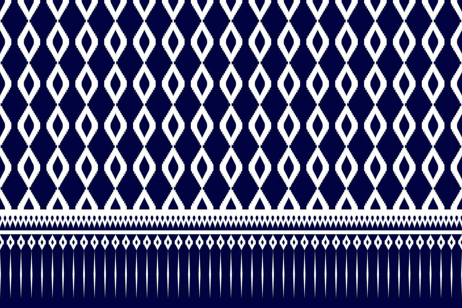 ikat sömlös mönster abstrakt bakgrund för textil- design. kan vara Begagnade i tyg design för kläder, dekorativ papper, omslag, matta, vektor, illustration vektor