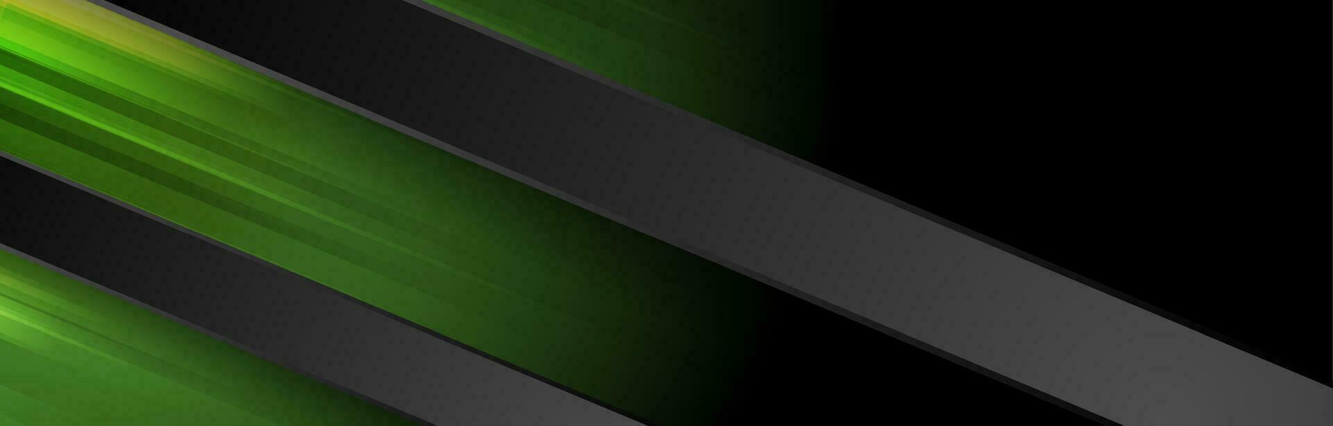 dunkel Grün und schwarz abstrakt gestreift Hintergrund vektor