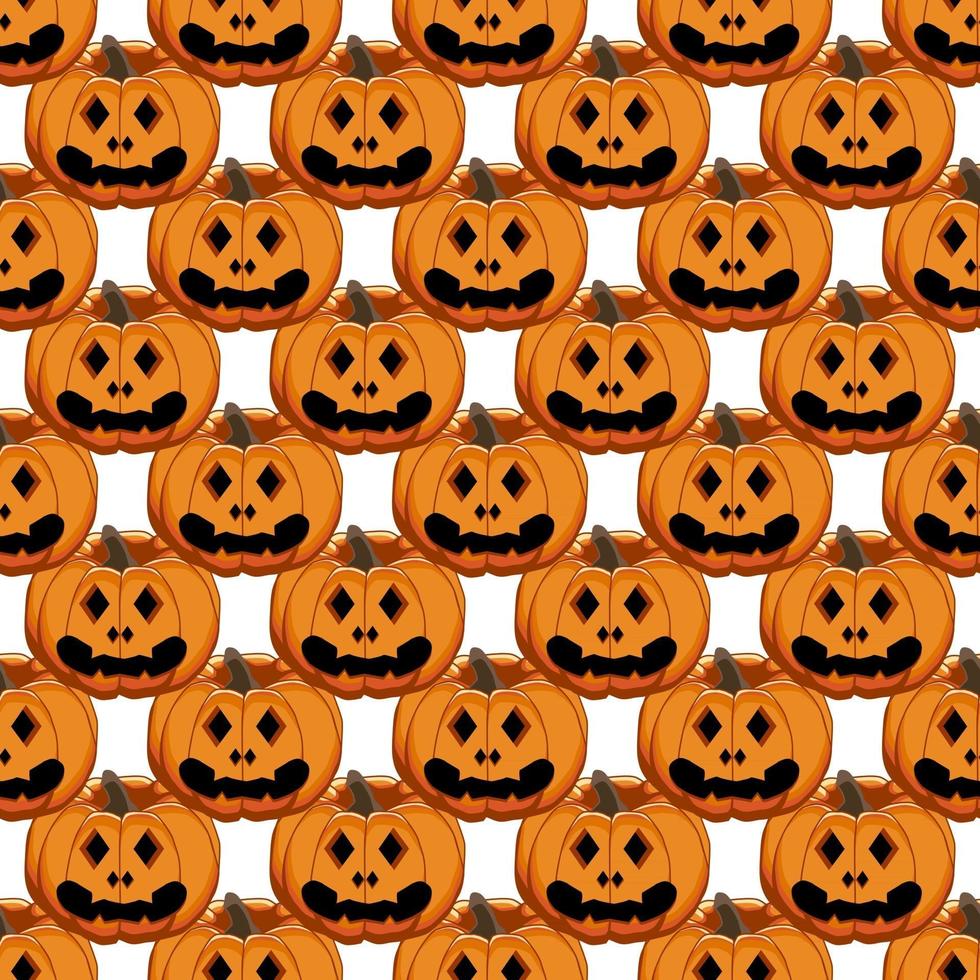 Illustration zum Thema großes farbiges Muster Halloween vektor