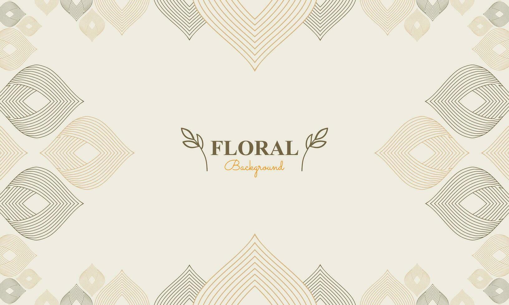 Blumen- Hintergrund mit abstrakt natürlich Form, Blatt und Blumen- Ornament im Sanft Pastell- Farbe Stil vektor