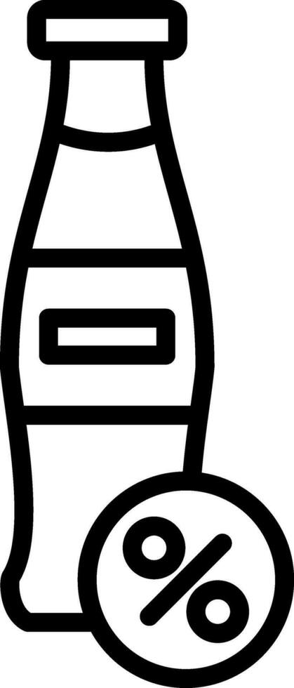 Flasche Vektor Symbol Design