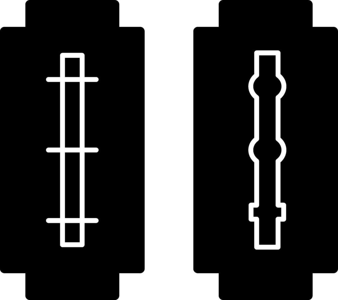 Klinge Vektor Symbol Design