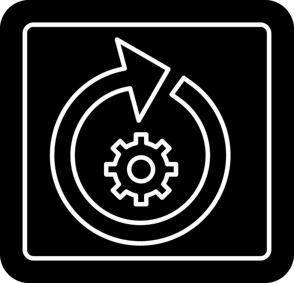 systemet uppdatering vektor ikon design