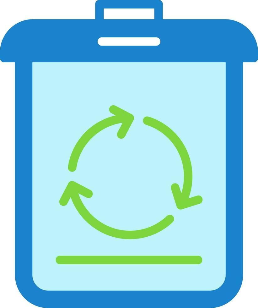 Recycling-Vektor-Icon-Design vektor