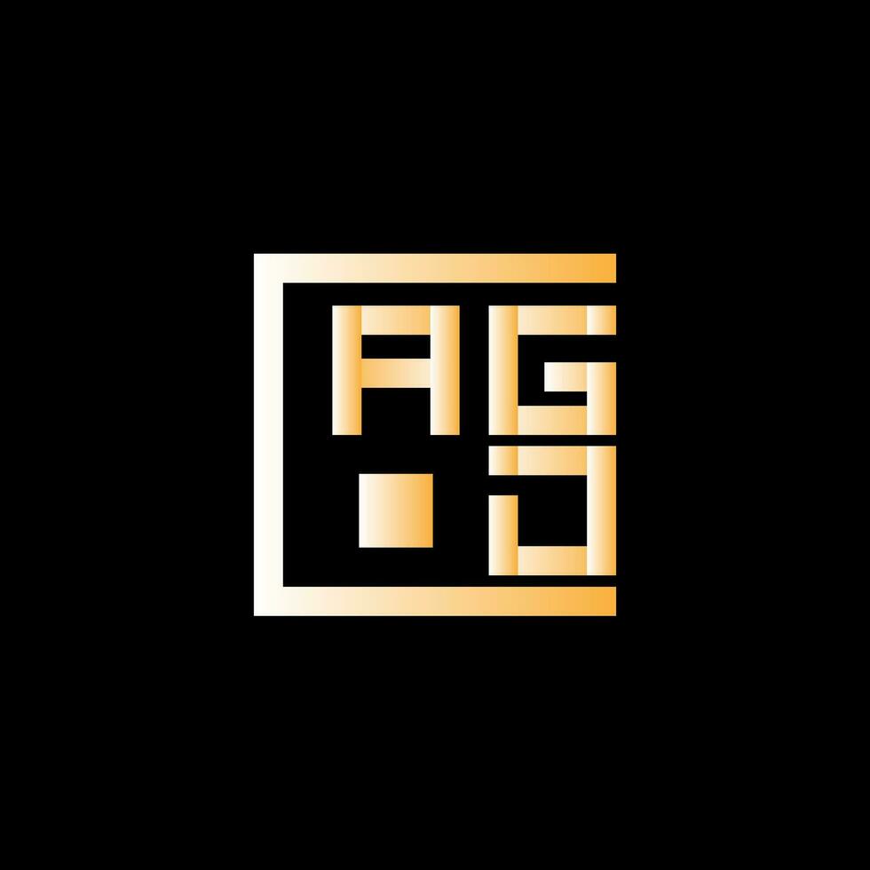 agd Brief Logo Vektor Design, agd einfach und modern Logo. agd luxuriös Alphabet Design