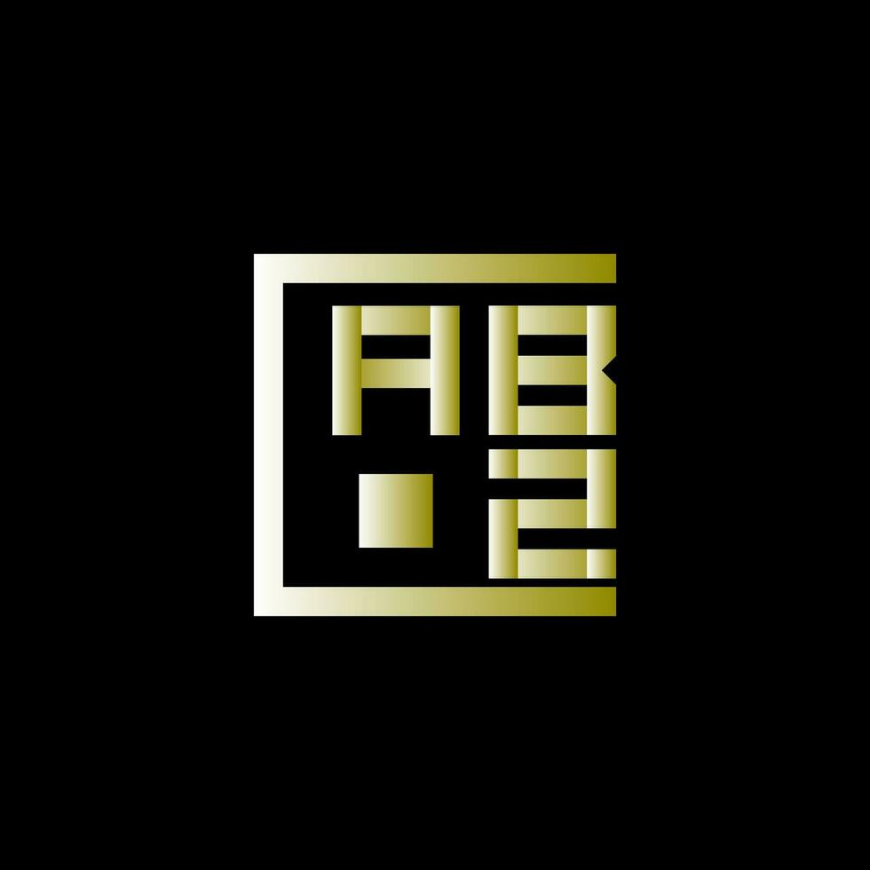 abz Brief Logo Vektor Design, abz einfach und modern Logo. abz luxuriös Alphabet Design