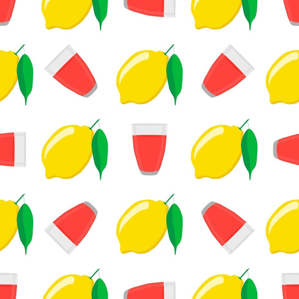 Illustration zum Thema große farbige Limonade in Zitronenschale vektor