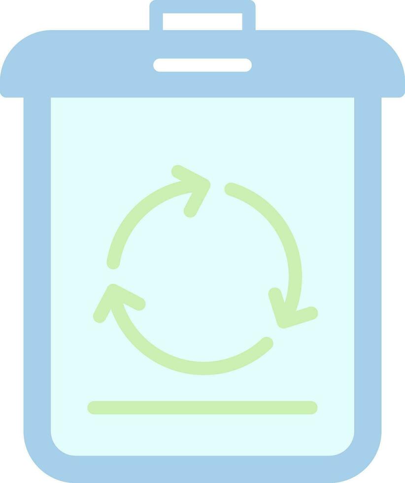 Recycling-Vektor-Icon-Design vektor