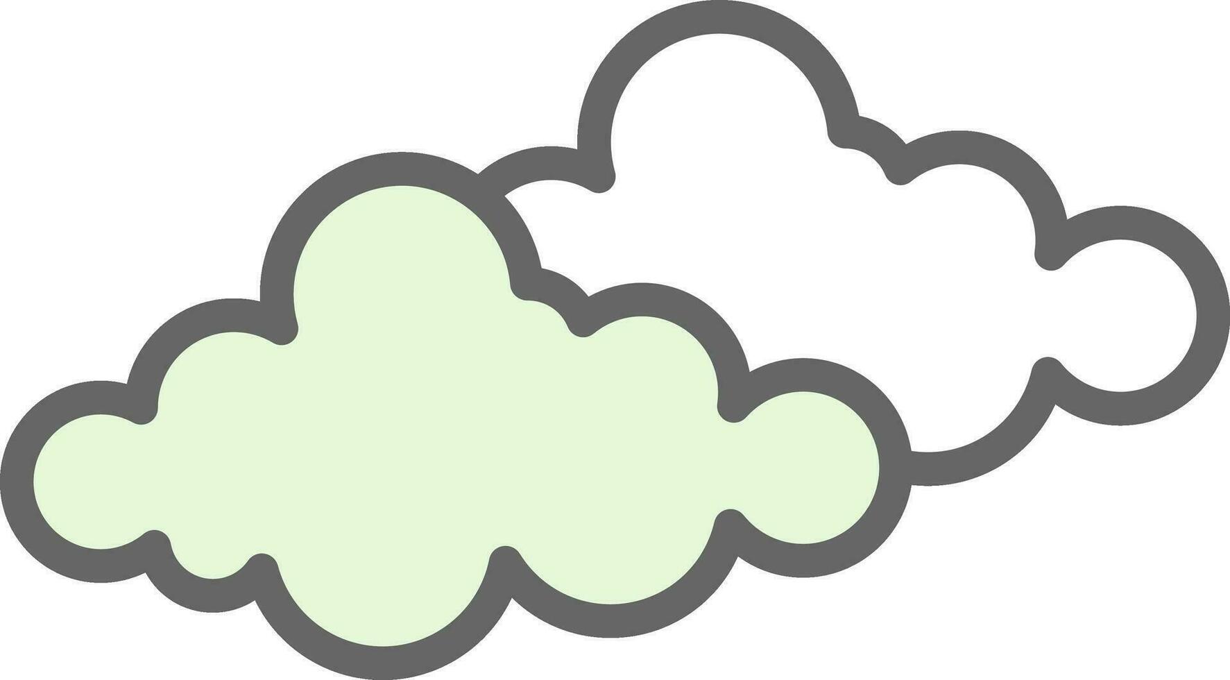 Cloud-Vektor-Icon-Design vektor