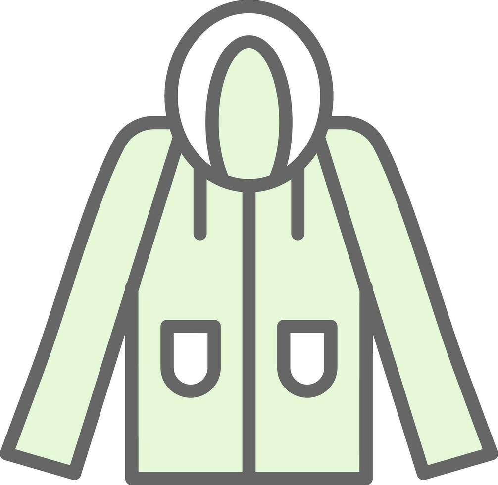 Regenjacke Vektor Symbol Design