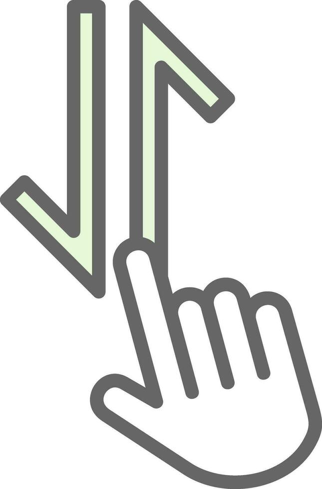 data användande vektor ikon design