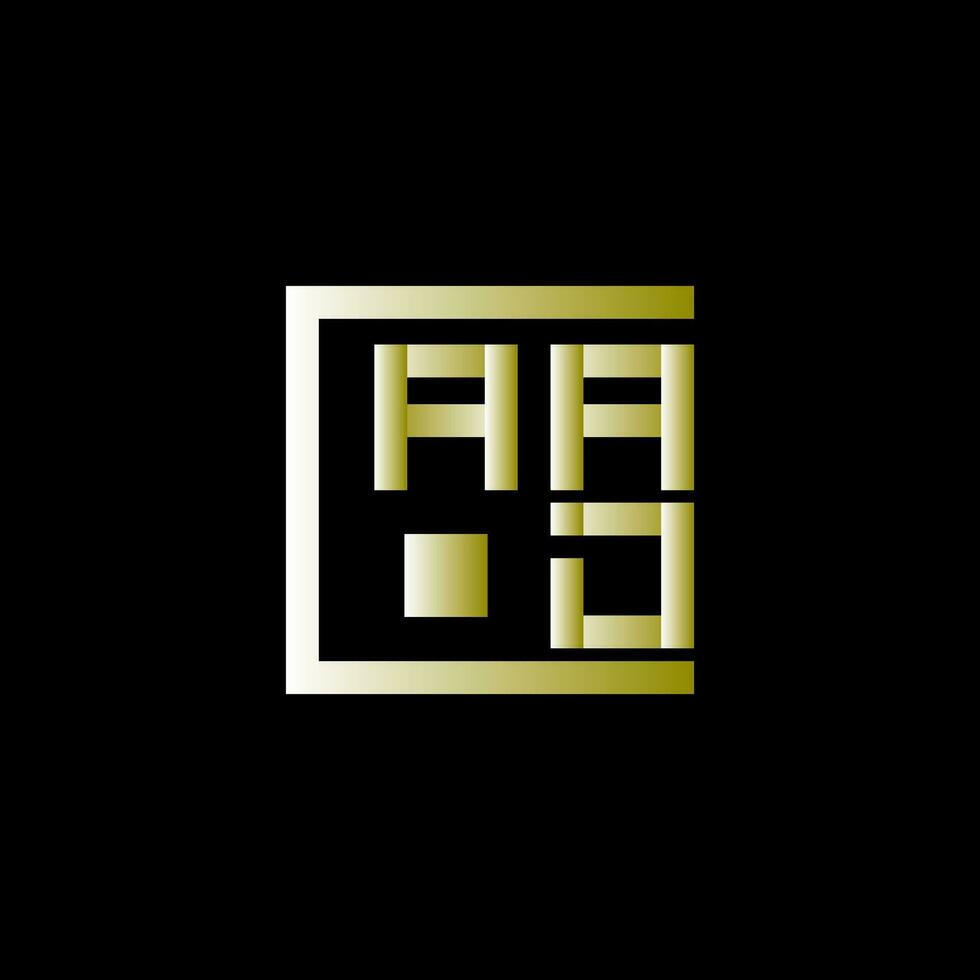 aad Brief Logo Vektor Design, aad einfach und modern Logo. aad luxuriös Alphabet Design