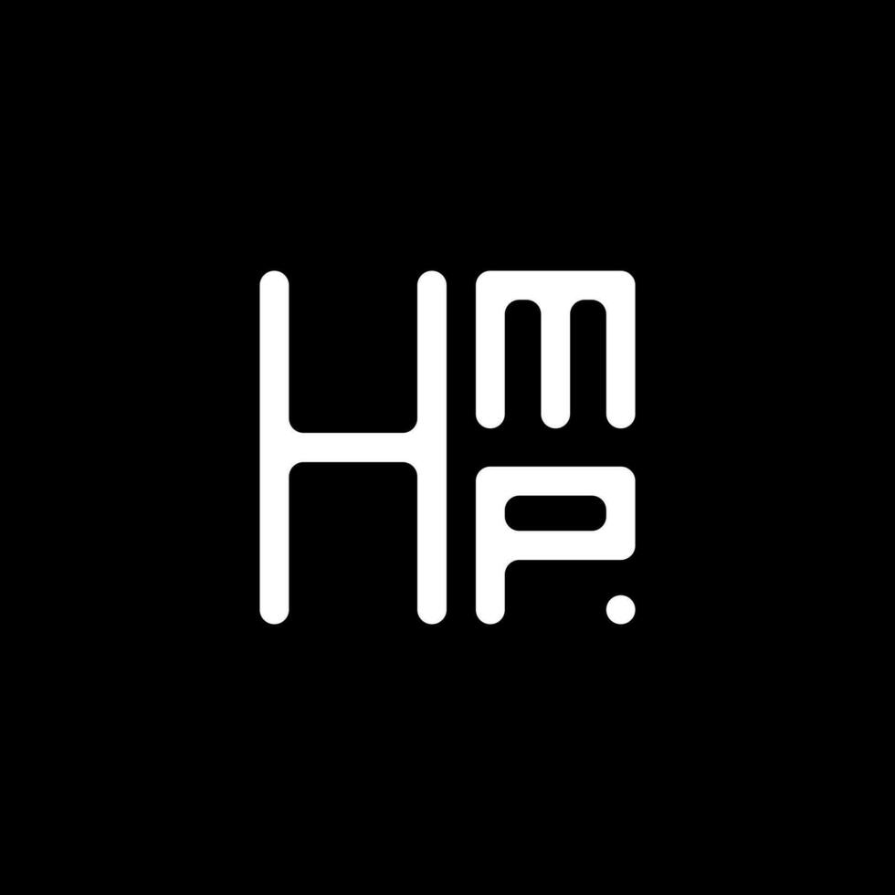 hmp Brief Logo Vektor Design, hmp einfach und modern Logo. hmp luxuriös Alphabet Design