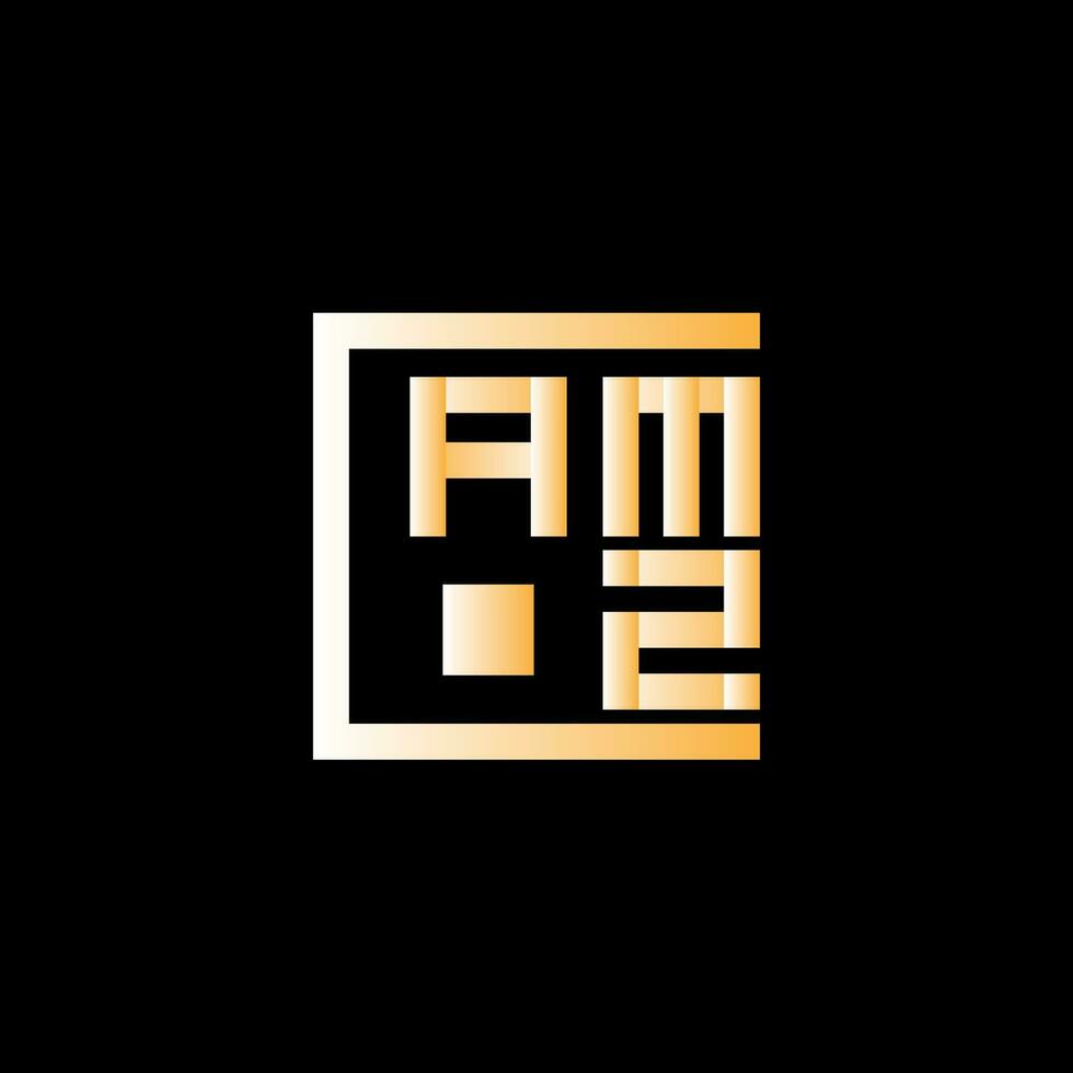 amz brev logotyp vektor design, amz enkel och modern logotyp. amz lyxig alfabet design