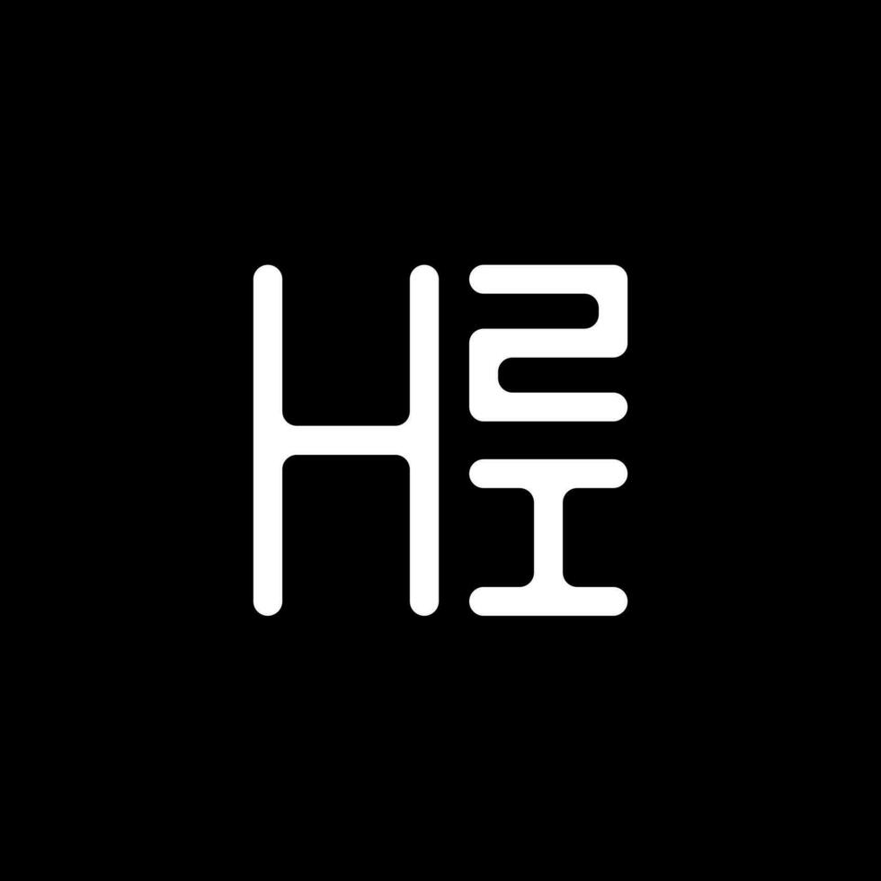 hzi brev logotyp vektor design, hzi enkel och modern logotyp. hzi lyxig alfabet design
