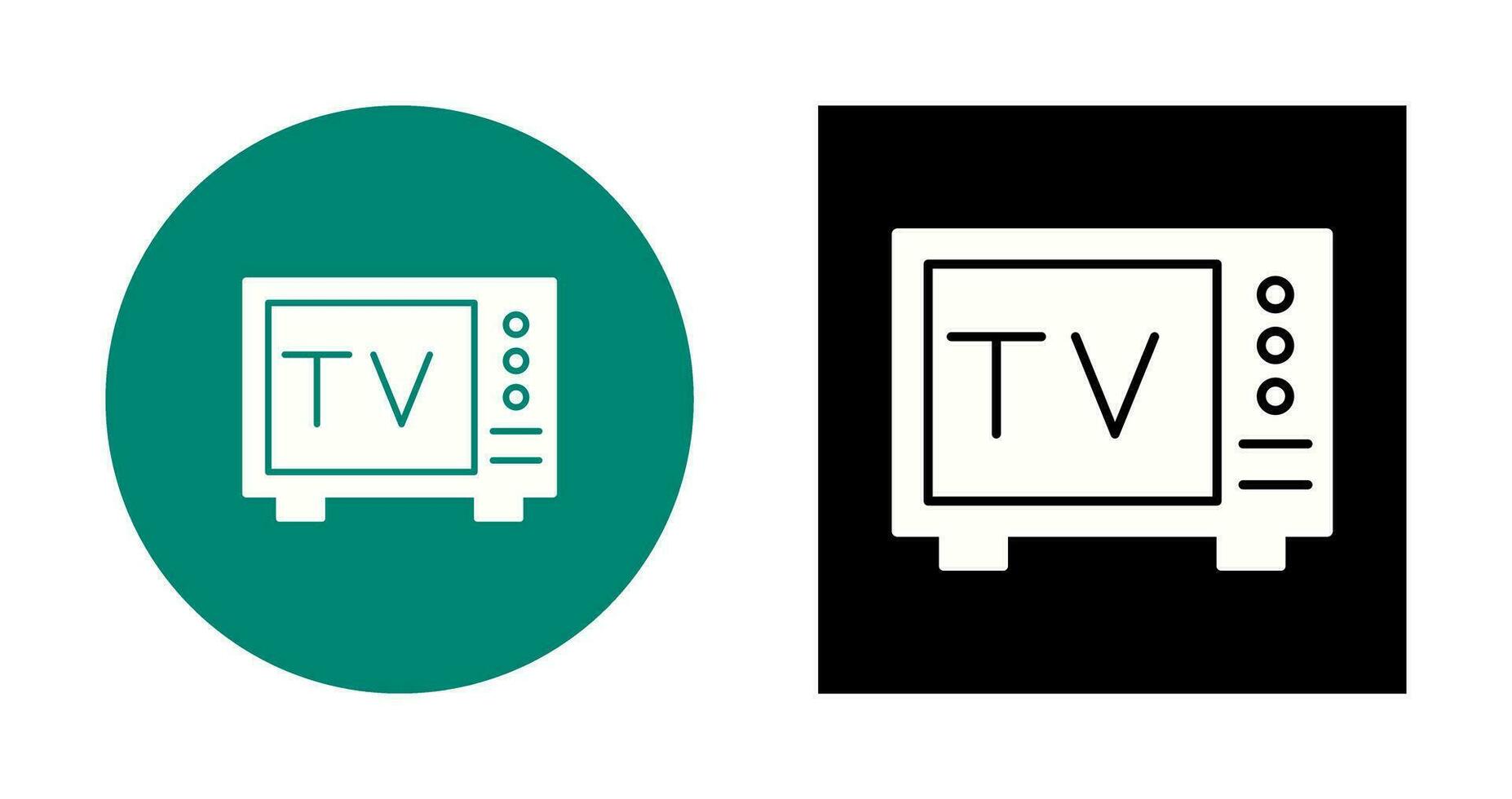 TV-Vektor-Symbol vektor