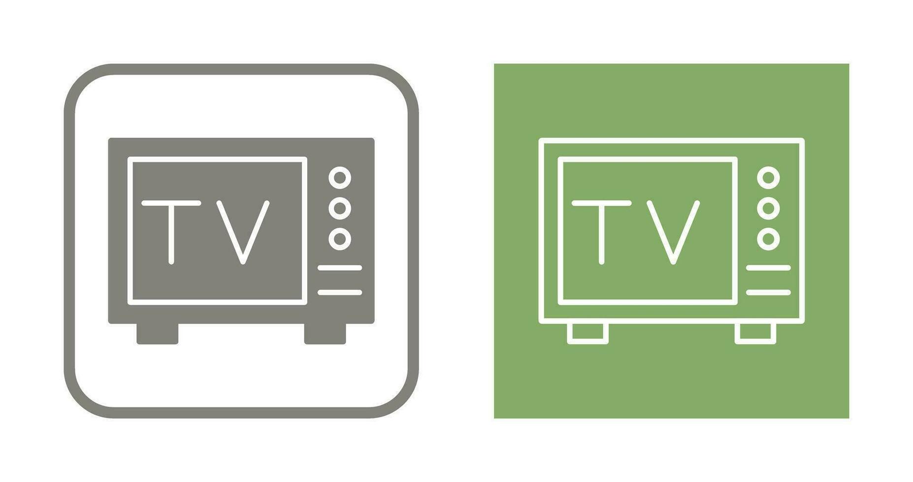 TV-Vektor-Symbol vektor