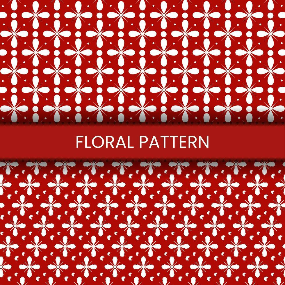 rot patten Hintergrund Design vektor