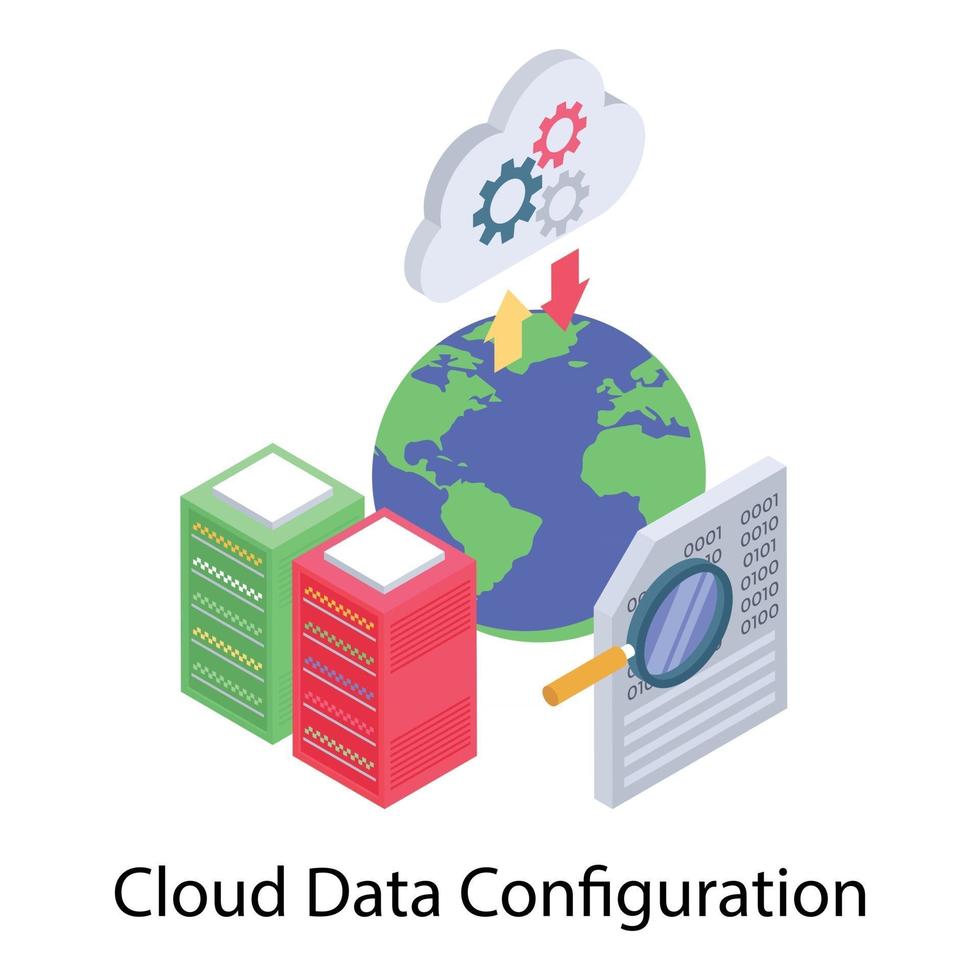 global datakonfiguration vektor