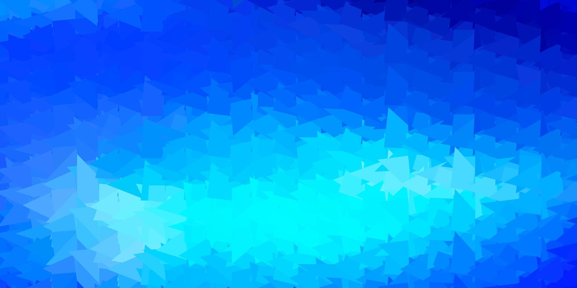 hellblauer Vektor polygonaler Hintergrund.