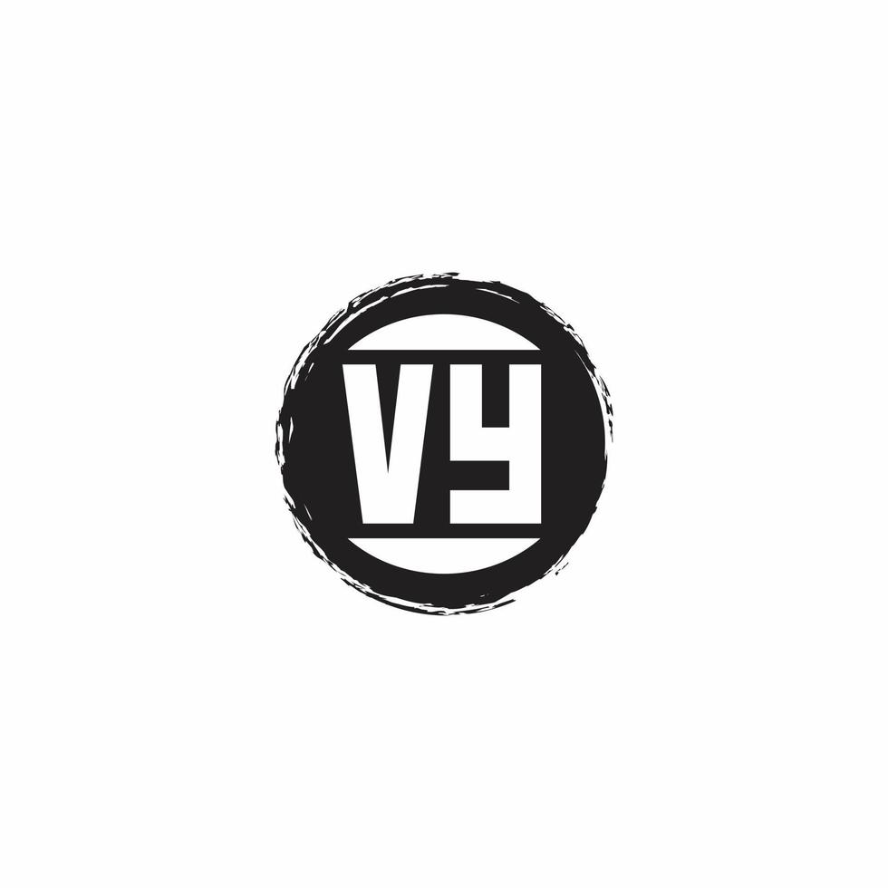 logotyp monogram formgivningsmall vektor