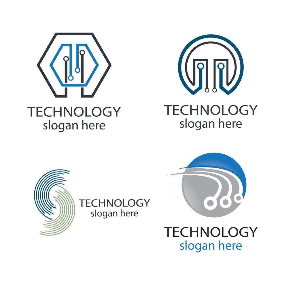 Technologie Logo Bilder Illustration vektor