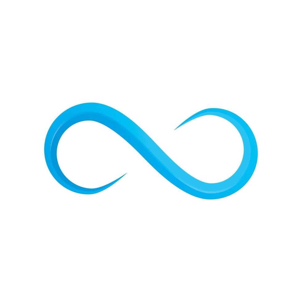 infinity logo vektor ikon mall design