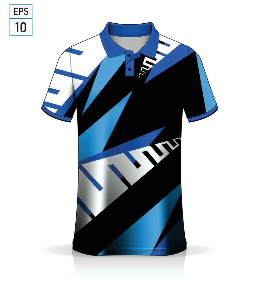 Fußball Jersey Attrappe, Lehrmodell, Simulation Fußball Jersey Design Sublimation Sport t Hemd Design Sammlung zum Rennen Radfahren Spielen vektor