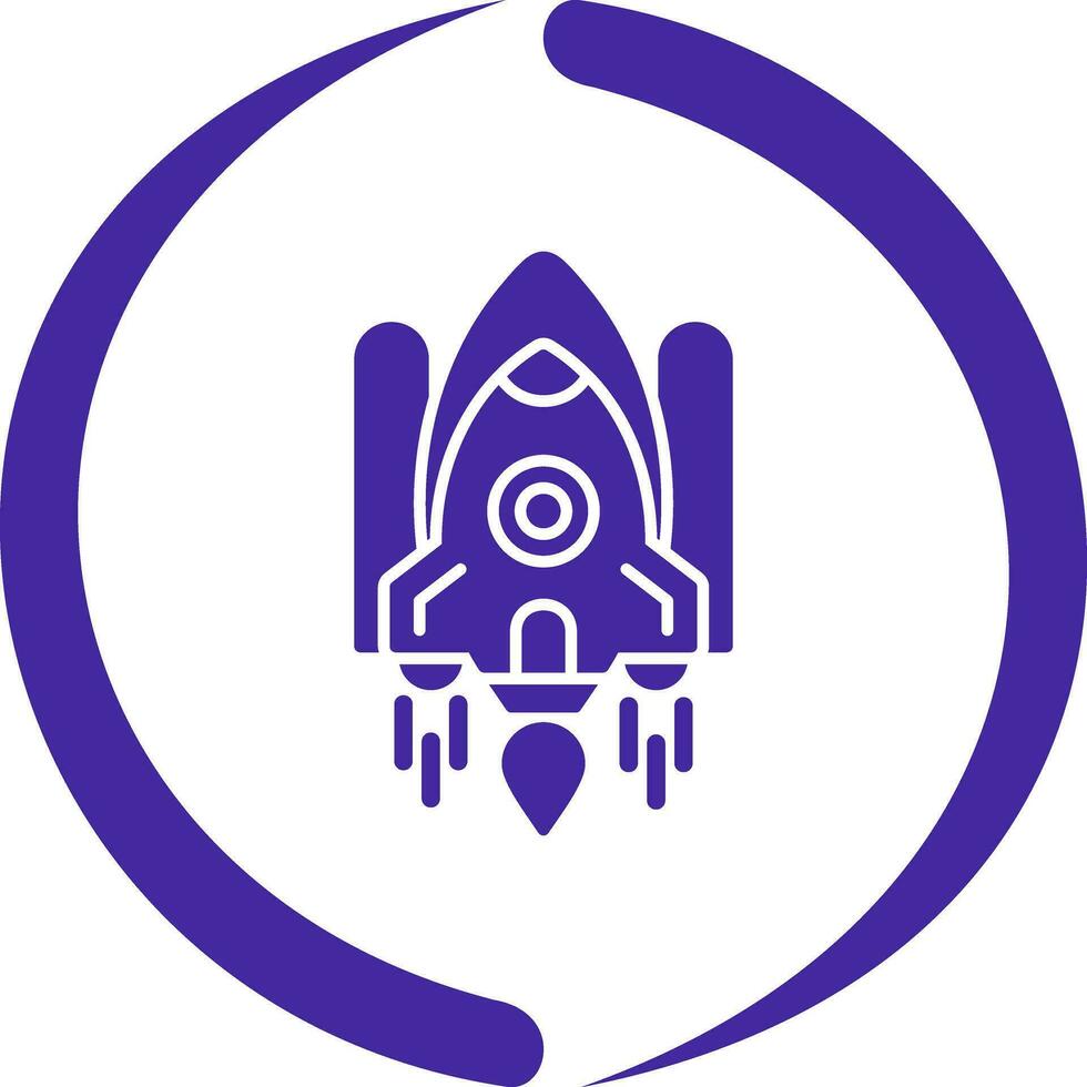 Space Shuttle-Vektor-Symbol vektor