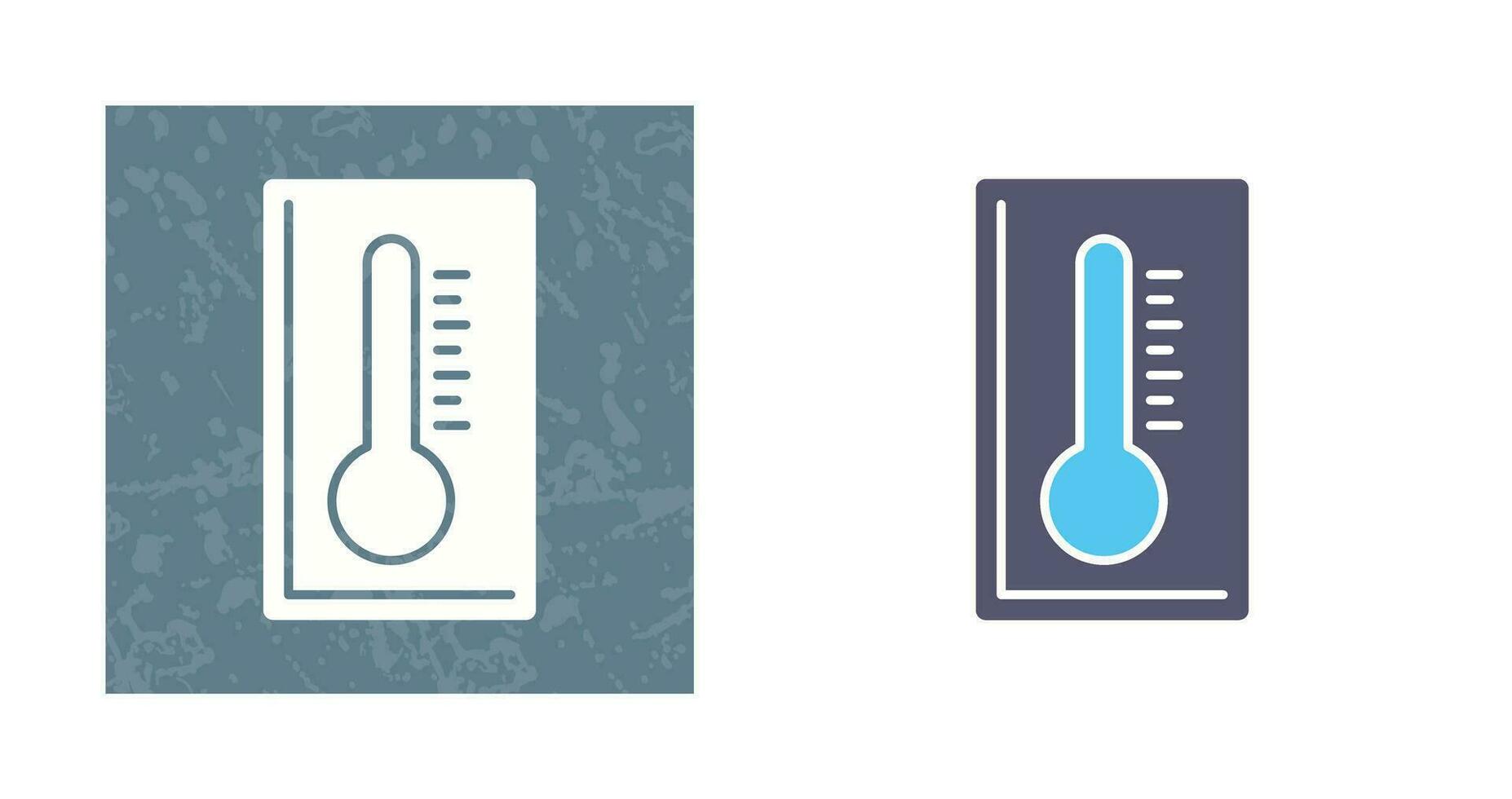 Thermometer-Vektor-Symbol vektor