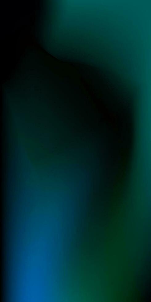 Nord Beleuchtung, ein hell glühen auf ein schwarz Hintergrund. abstrakt Vektor Hintergrund Design. Blau, Grün