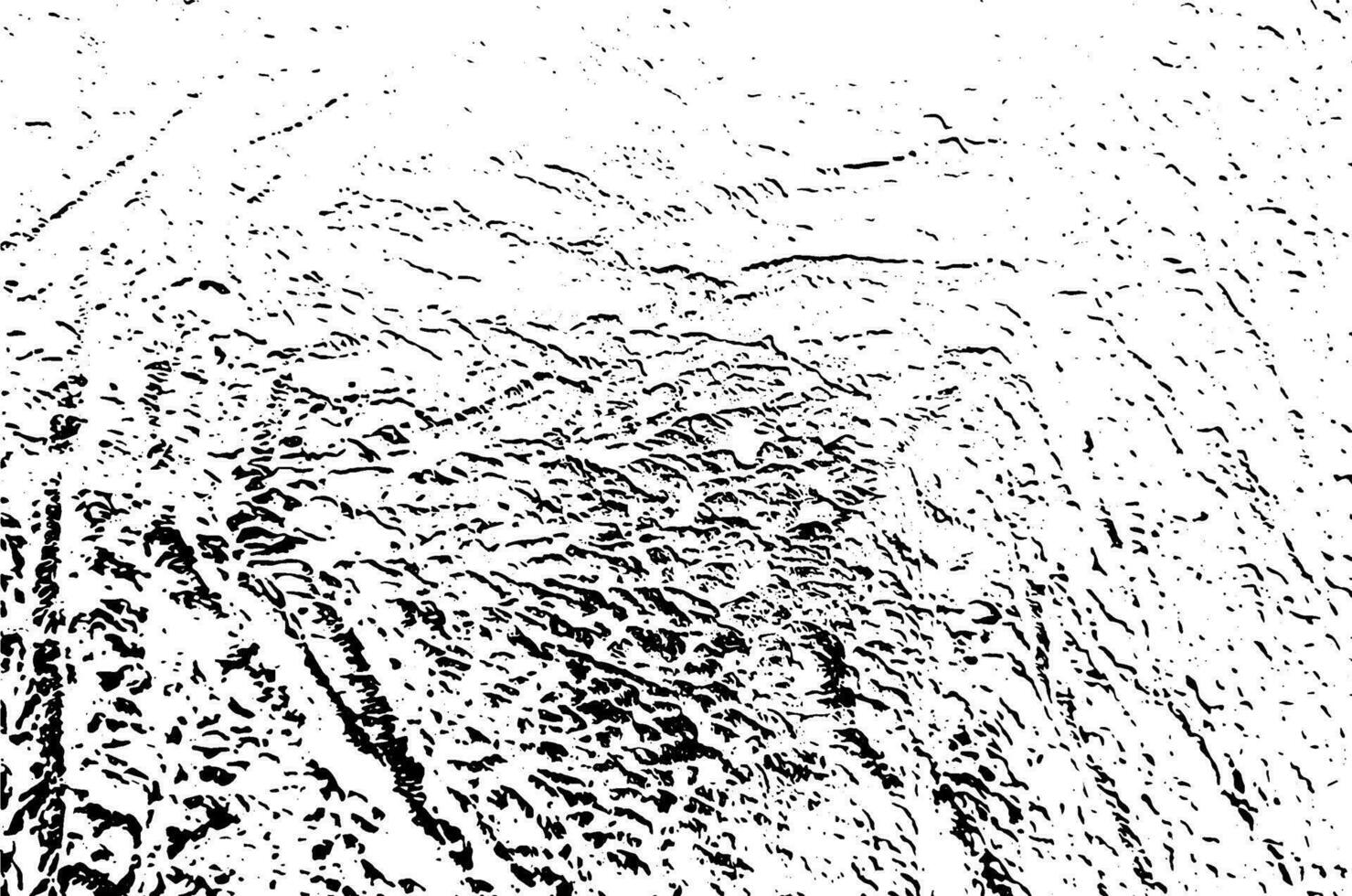 Licht schwarz und Weiß Vektor Textur. Mauer Impressum. schäbig Overlay Textur. Grunge Hintergrund. abstrakt texturiert Wirkung. Vektor Illustration. schwarz isoliert auf transparent Hintergrund.