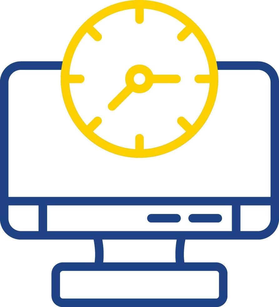 Uhr-Vektor-Icon-Design vektor