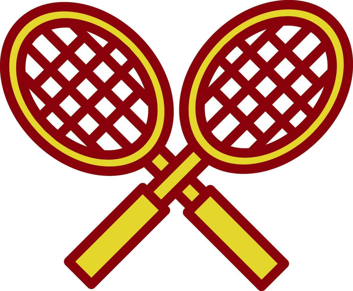 Tennis Schläger Vektor Symbol Design