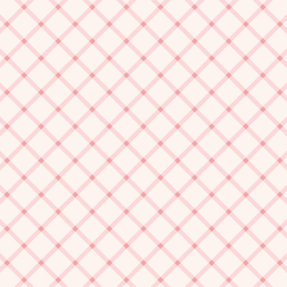 rosa mönster bordsduk vit picknick vektor