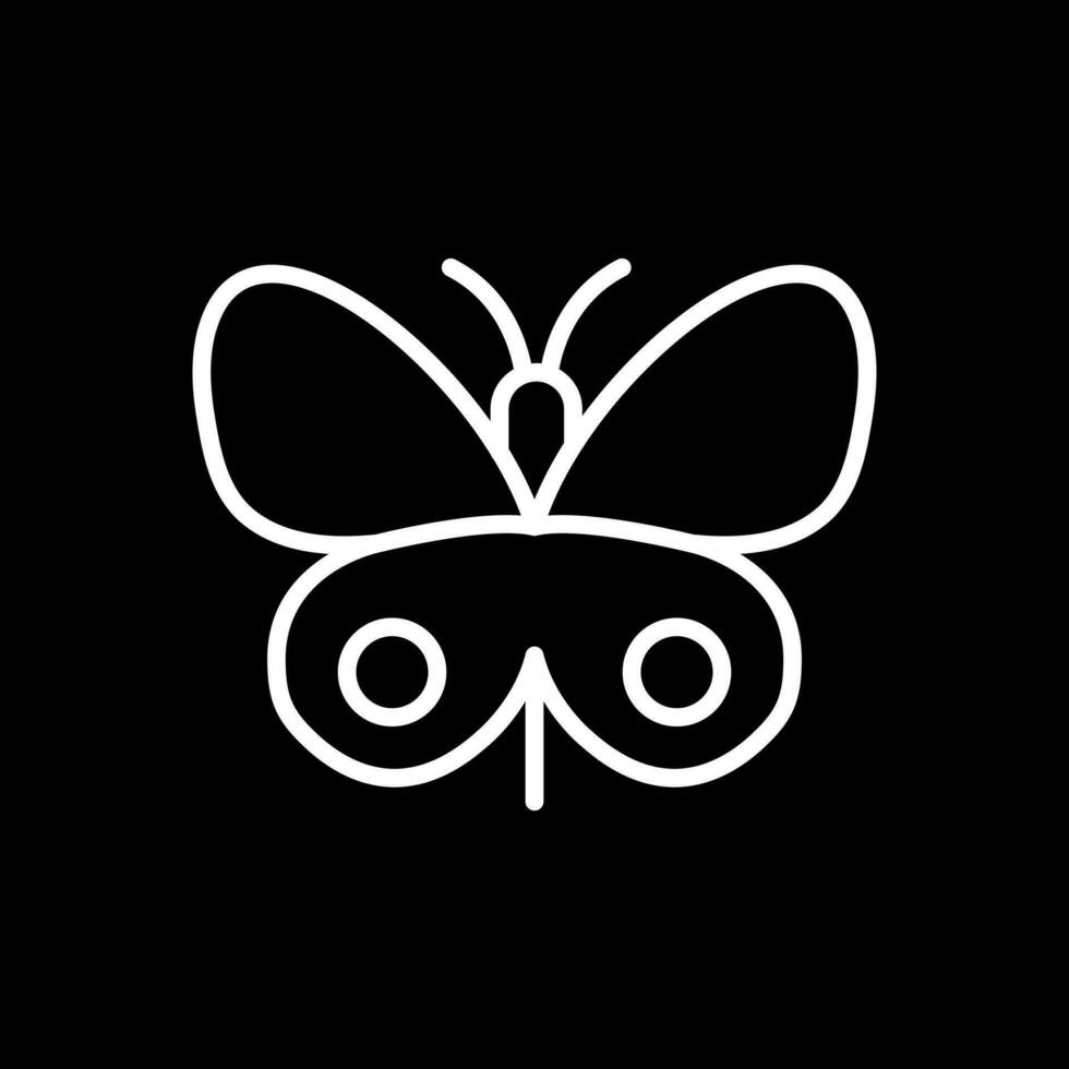 Schmetterling-Vektor-Icon-Design vektor