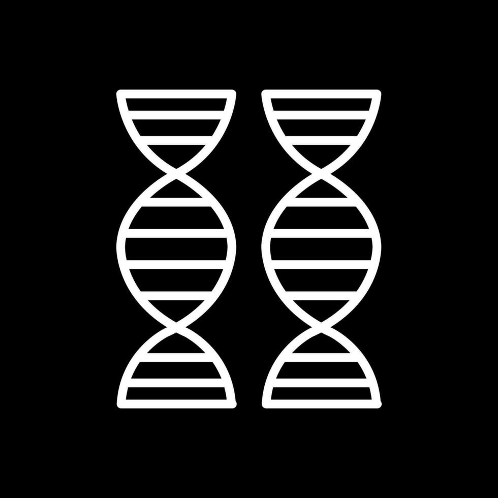 DNA-Vektor-Icon-Design vektor